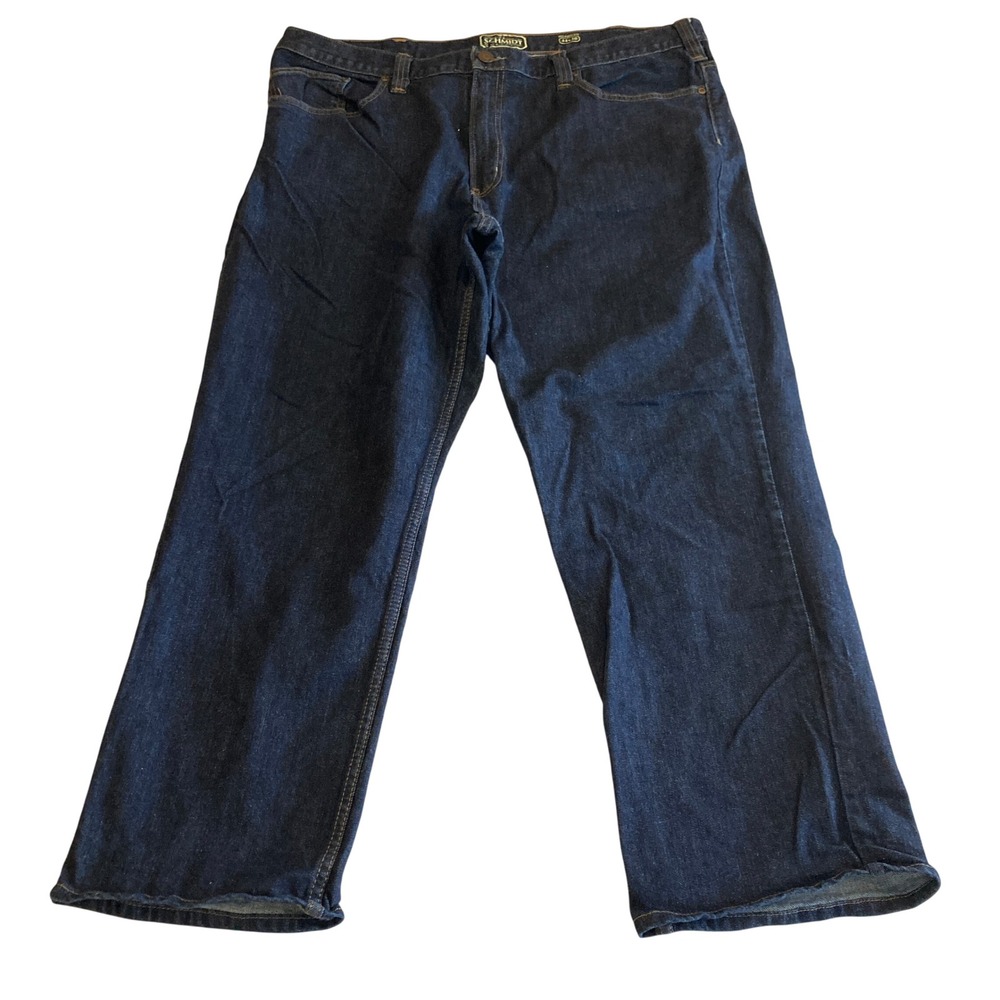 CE Schmidt Workwear Men Jeans 44x30 (Fit 44x29) Relaxed Fit Dark Wash Stretch